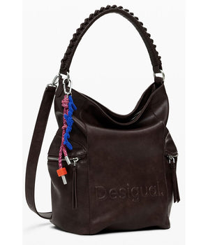 Desigual Brown Polyethylene Women Backpack
