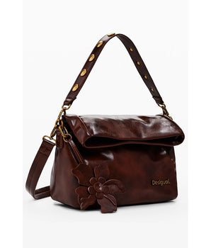 Desigual Brown Polyethylene Women Handbag