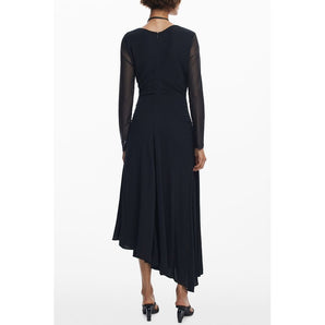 Desigual Black Polyester Women Dress