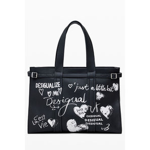 Desigual Black Polyethylene Women Handbag
