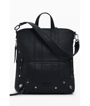 Desigual Black Polyethylene Women Backpack