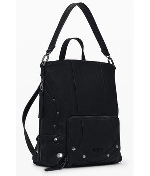 Desigual Black Polyethylene Women Backpack