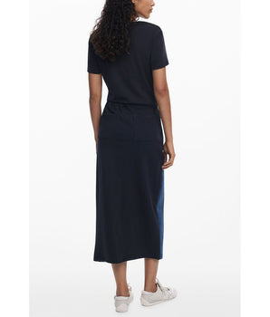 Desigual Blue Cotton Women Skirt