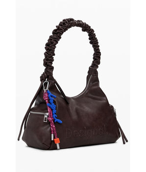Desigual Brown Polyethylene Women Handbag
