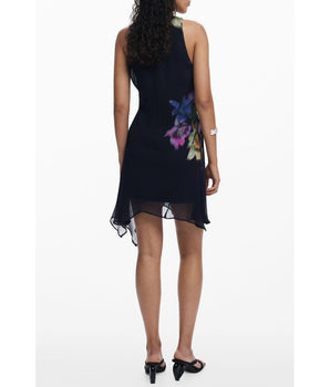 Desigual Black Polyester Women Dress