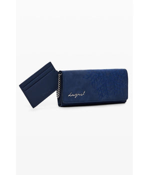 Desigual Blue Polyethylene Women Wallet