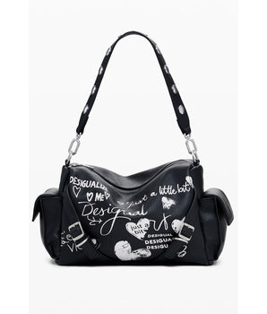 Desigual Black Polyethylene Women Handbag