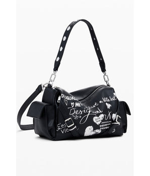 Desigual Black Polyethylene Women Handbag