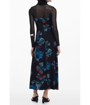 Desigual Black Polyester Women Dress