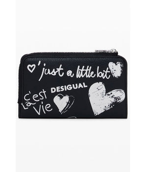 Desigual Black Polyethylene Women Wallet