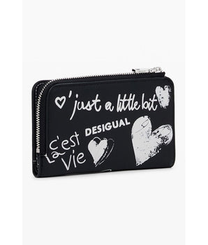 Desigual Black Polyethylene Women Wallet