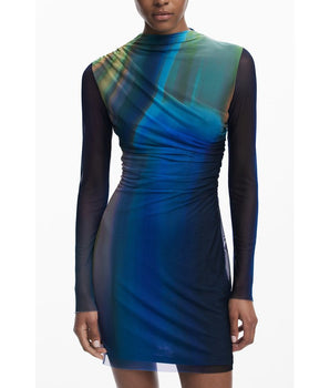 Desigual Blue Polyester Women Dress