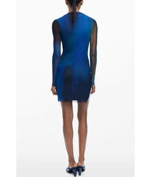 Desigual Blue Polyester Women Dress