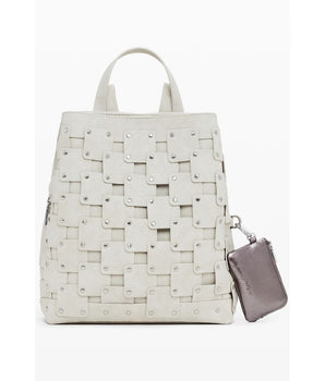 Desigual Beige Polyethylene Women Backpack