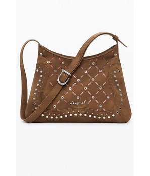 Desigual Brown Polyethylene Women Handbag
