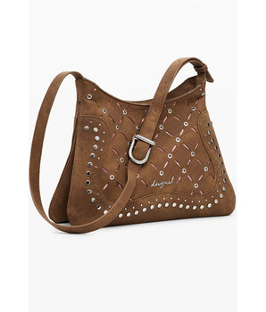 Desigual Brown Polyethylene Women Handbag