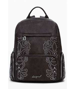 Desigual Brown Polyethylene Women Backpack