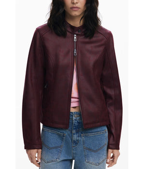 Desigual Red Polyester Women Jacket