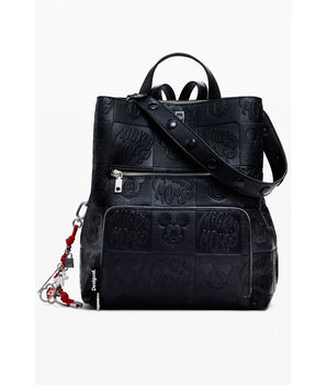 Desigual Black Polyethylene Women Backpack