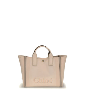 Chloé Beige Cotton Handbag