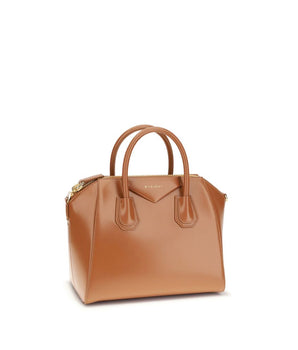 Givenchy Brown Calf Leather Bos Taurus Handbag