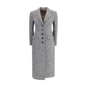 Dolce & Gabbana Single-breasted chevron Coat