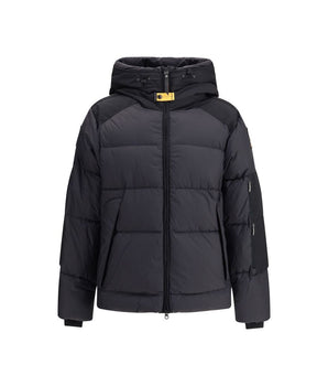 Parajumpers Black Nylon Coat