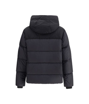 Parajumpers Black Nylon Coat