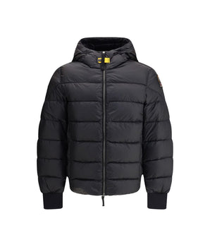 Parajumpers Black Polyamide Coat