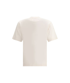 Fendi White Cotton T-Shirt