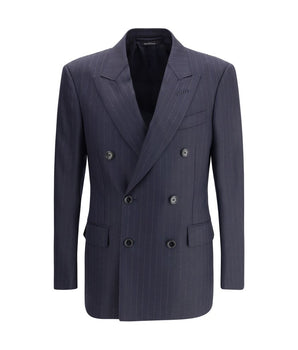 Tom Ford Blue Wool Blazer