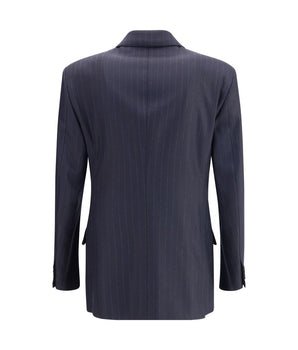 Tom Ford Blue Wool Blazer