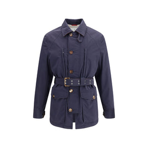 Brunello Cucinelli Membraned nylon saharan Jacket