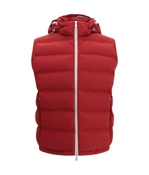 Brunello Cucinelli Red Polyester Jackets and Couples