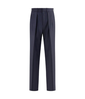 Tom Ford Blue Wool Dress Pants