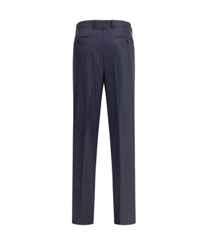 Tom Ford Blue Wool Dress Pants