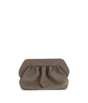 THEMOIRè Brown Other Fibres Clutch Bag
