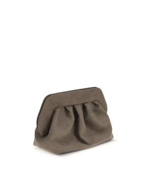 THEMOIRè Brown Other Fibres Clutch Bag