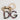 Dolce & Gabbana Multicolor Crystal DG Logo Gold Keychain Charm Keyring