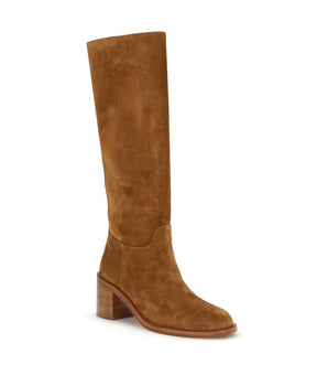 Stuart Weitzman Brown Calf Leather Bos Taurus High Heel Boots