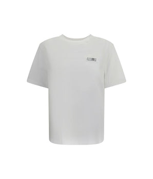 MM6 White Cotton T-Shirt