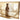 Patrizia Pepe Gold Leather Embellished Shoulder Strap Bag