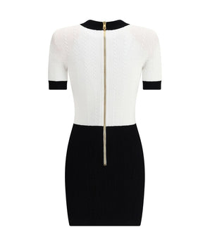 Balmain Multicolor Viscose Casual Dress