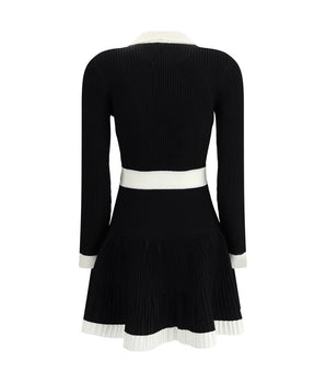 Balmain Black Viscose Casual Dress