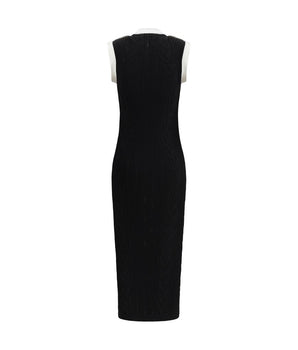 Balmain Black Viscose Casual Dress