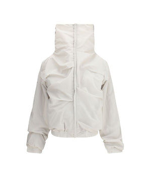 ALAINPAUL Gray Polyamide Full-Length Jacket