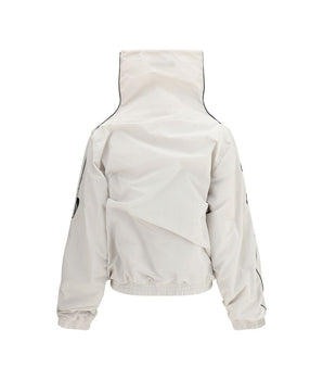 ALAINPAUL Gray Polyamide Full-Length Jacket
