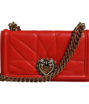Dolce &amp; Gabbana Red Quilted Devotion Crossbody 11 PRO Phone Case