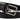 Dolce & Gabbana Calf Leather Silver Tone Black Metal Buckle Belt