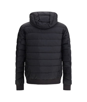 Belstaff Black Nylon Full-Length Jacket